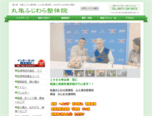 Tablet Screenshot of fujiwara-sekkotsu.com